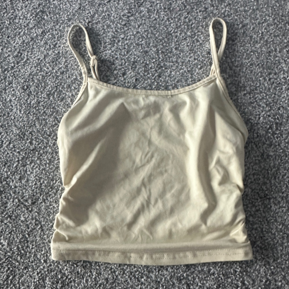 Butter Yellow Tank Top